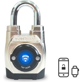5th Generation Smart Padlock, Short Shackle, Satin Silver