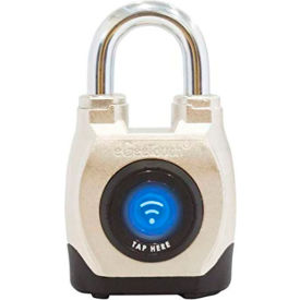 4th Generation Smart Padlock, Short Shackle, Satin Silver