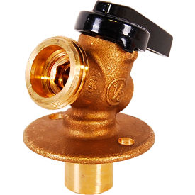 1/4 Turn Sillcock Valve, 3/4" Sweat
