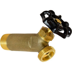 T-539 LF Brass Water Heater Drain Valve, 3/4" MNPT
