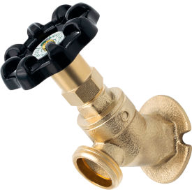 Brass Sillcock Valve with Lockshield, 3/4" FNPT