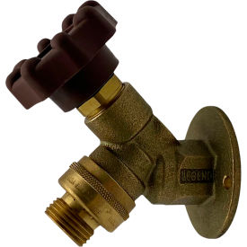 Brass Commercial 1/4 Turn Sillcock Valve with Vacuum Breaker, 3/4" FNPT