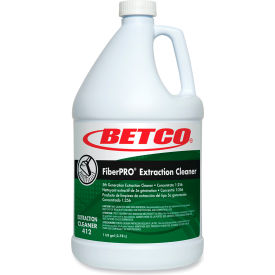 FiberPRO Extraction Carpet Cleaner, Pleasant Scent, 1 Gallon Cap. Bottle, 4/Carton