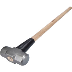 Octagonal Sledge Hammer, 12 lb. Head, 36" Long Wooden Handle