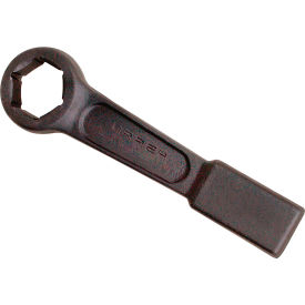 SAE Flat Striking Wrench, 6 Points, 3-1/2" Opening, 14-3/16"L