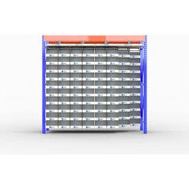 SpeedCell Kit with Small Columns For 96"W x 42"D Bay, White