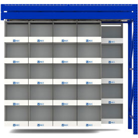 SpeedCell Ready Bay Pick Rack, Add-On, X-Large, 96"W x 42"D x 96"H, Blue/White