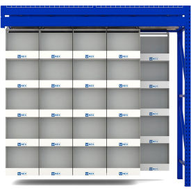 SpeedCell Ready Bay Pick Rack, Add-On, Large, 96"W x 42"D x 96"H, Blue/White