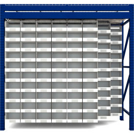 SpeedCell Ready Bay Pick Rack, Starter, Small, 96"W x 42"D x 96"H, Blue/White