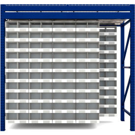 SpeedCell Ready Bay Pick Rack, Starter, X-Small, 96"W x 42"D x 96"H, Blue/White