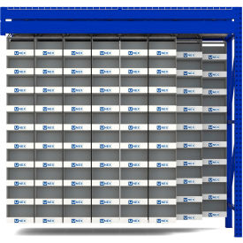 SpeedCell Ready Bay Pick Rack, Add-On, Small, 96"W x 42"D x 96"H, Blue/White