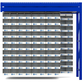 SpeedCell Ready Bay Pick Rack, Add-On, X-Small, 96"W x 42"D x 96"H, Blue/White
