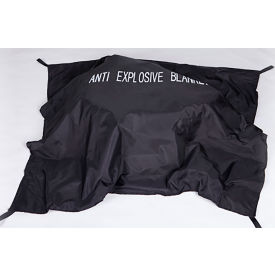 Bomb Suppression Blanket, Standard, 61"L x 61"W, Black