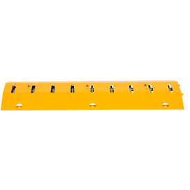 Traffic Spiked Speed Bump, 15-1/4"L x 39-3/4"W x 2"H, Yellow
