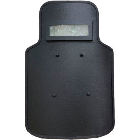 Shooters Cut Ballistic Shield, Level III-A, 31-1/2"L x 19-1/2"W, Black