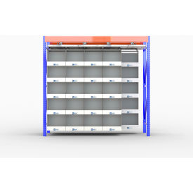 SpeedCell Kit with X-Large Columns For 96"W x 42"D Bay, White