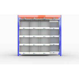 SpeedCell Kit with XX-Large Columns For 96"W x 42"D Bay, White