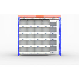 SpeedCell Kit with Large Columns For 96"W x 42"D Bay, White