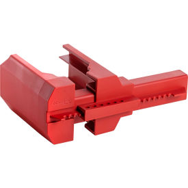 Adjustable Ball Valve Lockout, Fits 2" to 8" Valves, Polypropylene, XL