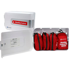 Bleeding Control Cabinet, 1-24 Persons, 60 Pieces, Plastic Case