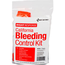 Bleeding Control Kit, 1-24 Persons, 7 Pieces, Plastic Case