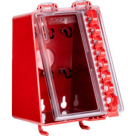 Compact Group Lock Box, Portable or Wall Mounted, Thermoplastic