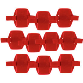 Arm Band ID/Badge Holder, One Size, Red, Pack of 10