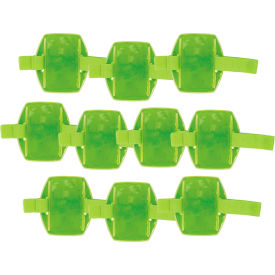 Squids 3386 Arm Band ID/Badge Holder, One Size, Lime, Pack of 10