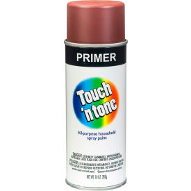 Touch 'n Tone Spray Primer, 10 oz. Aerosol Can, Flat Red