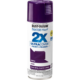 Painter's Touch 2X Ultra Cover Spray Paint, 12 oz. Aerosol Can, Purple
