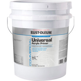 Universal Acrylic Primer, 5 Gallon Pail, Flat White