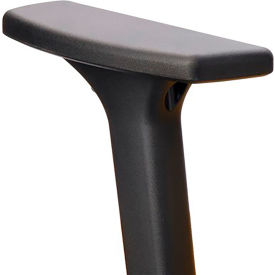 Fixed Armrest Kit For Commute Chair, Black, Set of 2