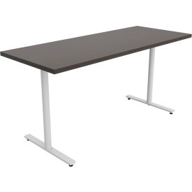 Jurni Multi-Purpose Table with T-Legs & Glides, 60"L x 24"W x 29"H, Asian Night