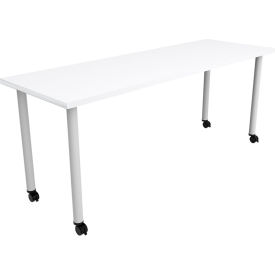 Jurni Multi-Purpose Table, 72"L x 24"W x 29"H, Designer White