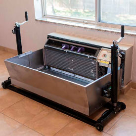 PTAC Cleaning Cradle with Vacuum Hose Clamp