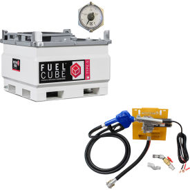 FuelCube Type-S Diesel Fuel Storage Tank w/ 12V/15GPM Pump Kit, 119 Gal. Cap.