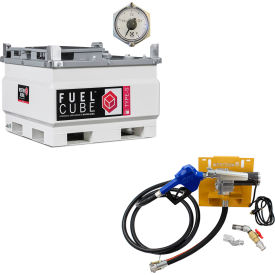 FuelCube Type-S Diesel Fuel Storage Tank w/ 115V/12GPM Pump Kit, 119 Gal. Cap.