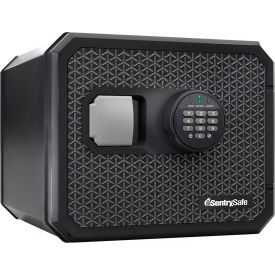 Fire & Waterproof Safe with Digital Keypad, 16-3/8"W x 18-13/16"D x 13-11/16"H, Black