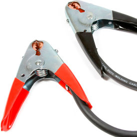 Heavy Duty Battery Jumper Cable, 4 AWG, 16 feet long, Black and Red