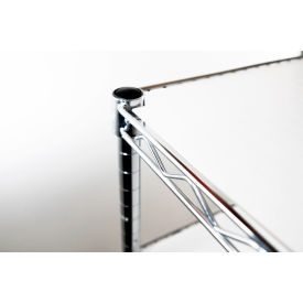 Polypropylene Shelf Liner, 60"W x 14"D, White