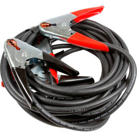 Heavy Duty Battery Jumper Cable, 2 AWG, 20'L, Black/Red