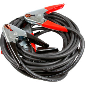 Heavy Duty Battery Jumper Cable, 2 AWG, 25'L, Black/Red