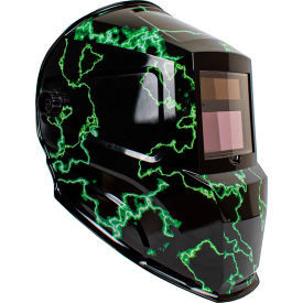 Lightning ADF Welding Helmet, 9-13 Variable Shade Control, Black