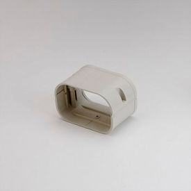 Slimduct Coupler, 2-1/2"L x 4-1/4"W x 3"H, Ivory