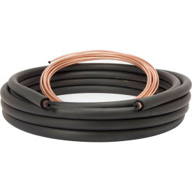 3/8" Suction Insulation, 3/8" OD x 5/8" OD x 50'L, Black