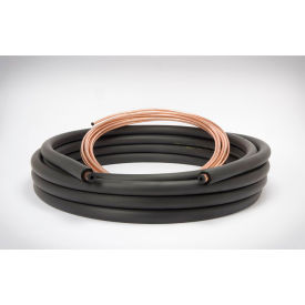 Streamline Line Set, 1/2" Suction Insulation, 50 ft Length, Black