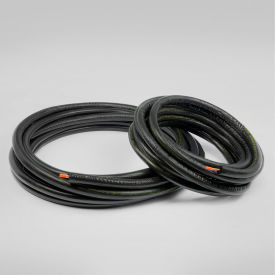 1/2" Suction Insulation, 3/8" OD x 5/8" OD x 25'L, Black