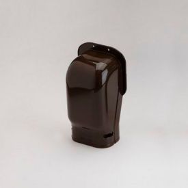 Slimduct Wall Inlet, 8-3/4"L x 5"W x 3-3/8"H, Brown