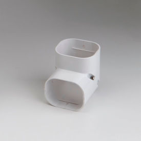 77 Rectorseal 90° Vertical Elbow, 4"L x 3-1/4"W x 4"H, White
