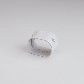 Slimduct Coupler, 2"L x 3-3/8"W x 2-5/8"H, White